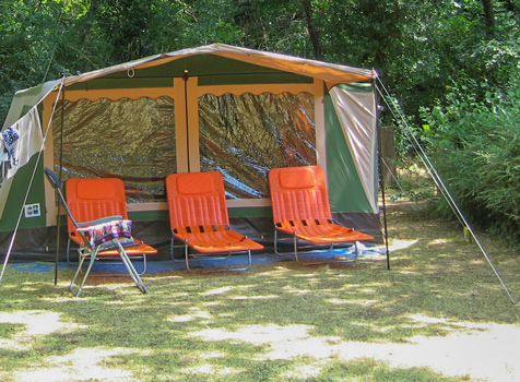 location emplacement camping