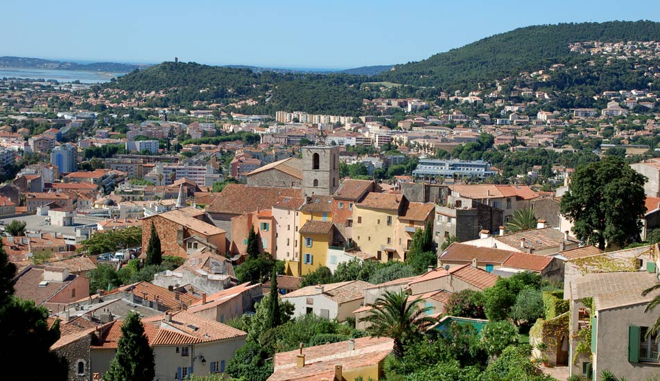 ville de Hyères dans le Var