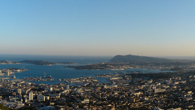vue toulon