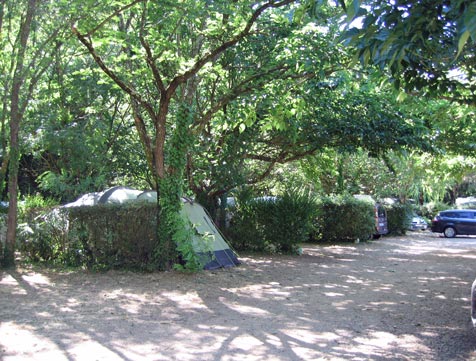 emplacement de camping flower