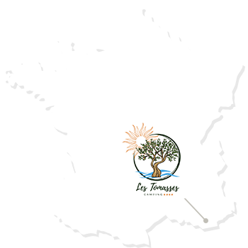 Localisation camping Tomasses