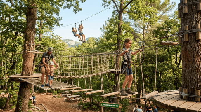 accrobranche dans le Var